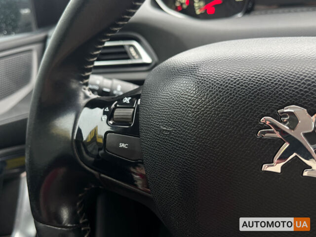 Серый Пежо 308, объемом двигателя 2 л и пробегом 351 тыс. км за 10250 $, фото 16 на Automoto.ua