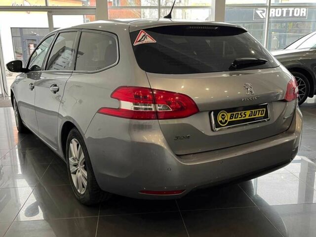 Серый Пежо 308, объемом двигателя 1.6 л и пробегом 214 тыс. км за 9500 $, фото 7 на Automoto.ua