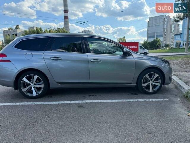 Сірий Пежо 308, об'ємом двигуна 1.6 л та пробігом 137 тис. км за 10300 $, фото 6 на Automoto.ua