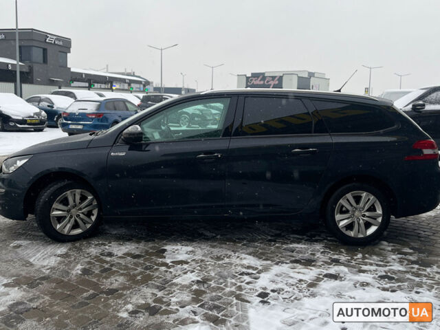 Серый Пежо 308, объемом двигателя 2 л и пробегом 351 тыс. км за 10250 $, фото 3 на Automoto.ua