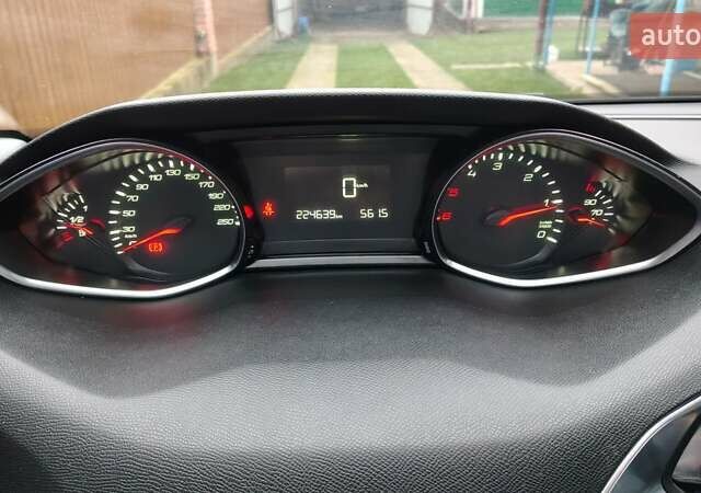 Сірий Пежо 308, об'ємом двигуна 1.56 л та пробігом 224 тис. км за 8250 $, фото 12 на Automoto.ua