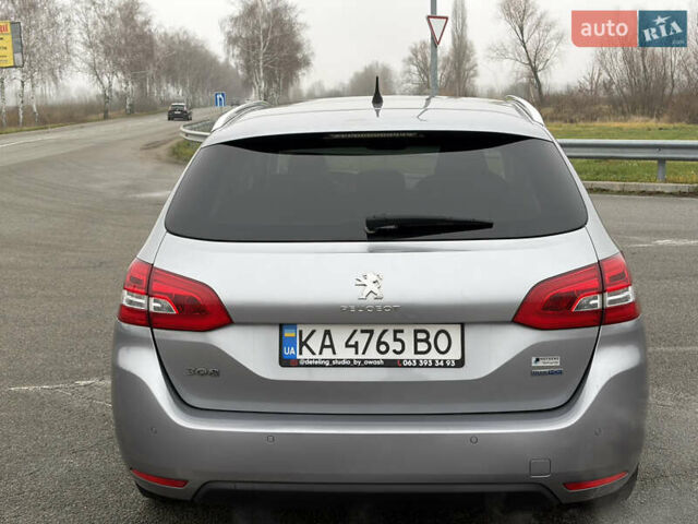 Серый Пежо 308, объемом двигателя 1.56 л и пробегом 295 тыс. км за 8799 $, фото 4 на Automoto.ua