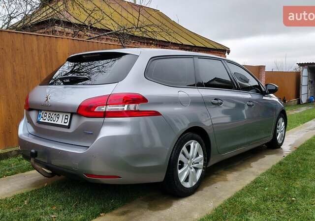 Сірий Пежо 308, об'ємом двигуна 1.56 л та пробігом 224 тис. км за 8250 $, фото 4 на Automoto.ua