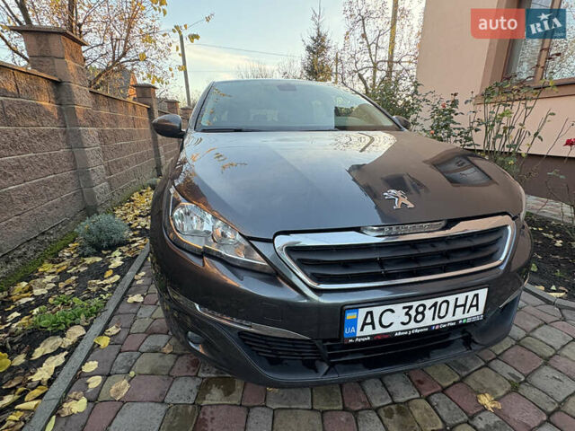 Серый Пежо 308, объемом двигателя 1.6 л и пробегом 240 тыс. км за 12500 $, фото 1 на Automoto.ua