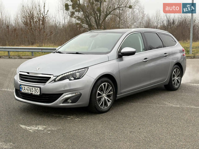 Серый Пежо 308, объемом двигателя 1.56 л и пробегом 295 тыс. км за 8799 $, фото 1 на Automoto.ua
