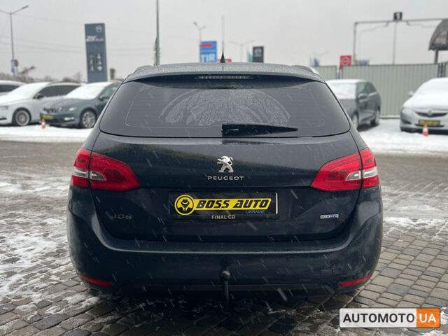 Серый Пежо 308, объемом двигателя 2 л и пробегом 351 тыс. км за 10250 $, фото 5 на Automoto.ua