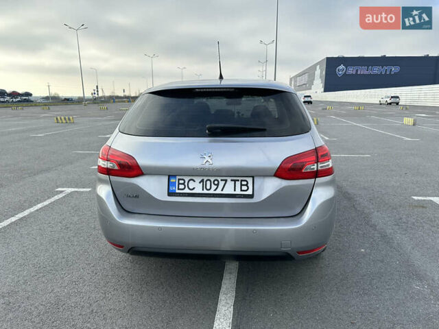 Серый Пежо 308, объемом двигателя 1.56 л и пробегом 228 тыс. км за 9200 $, фото 5 на Automoto.ua