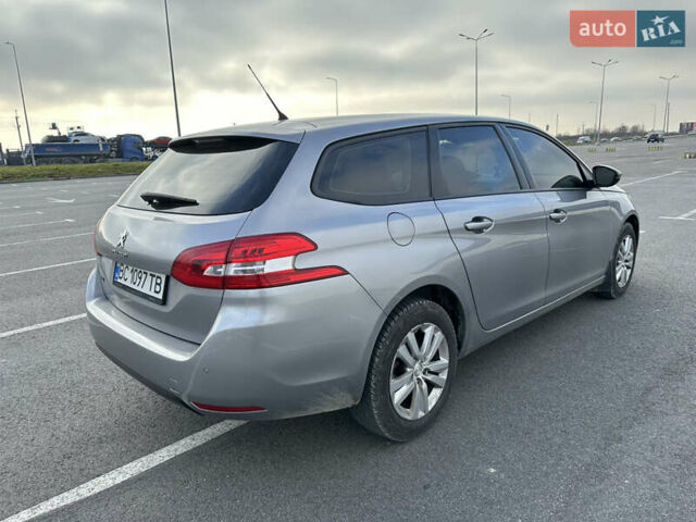 Серый Пежо 308, объемом двигателя 1.56 л и пробегом 228 тыс. км за 9200 $, фото 6 на Automoto.ua