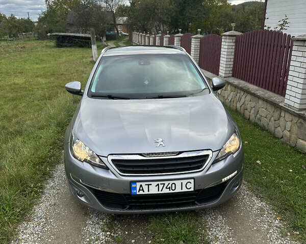 Серый Пежо 308, объемом двигателя 1.56 л и пробегом 254 тыс. км за 10300 $, фото 1 на Automoto.ua