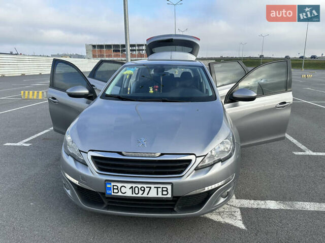 Серый Пежо 308, объемом двигателя 1.56 л и пробегом 228 тыс. км за 9200 $, фото 24 на Automoto.ua