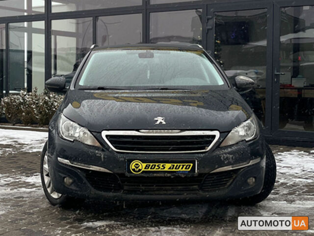 Серый Пежо 308, объемом двигателя 2 л и пробегом 351 тыс. км за 10250 $, фото 1 на Automoto.ua