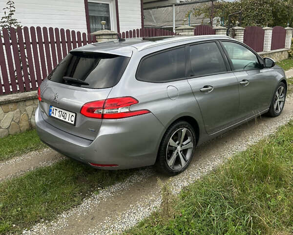 Серый Пежо 308, объемом двигателя 1.56 л и пробегом 254 тыс. км за 10300 $, фото 5 на Automoto.ua