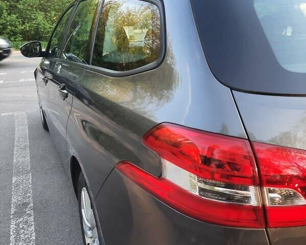 Серый Пежо 308, объемом двигателя 1.56 л и пробегом 254 тыс. км за 10950 $, фото 17 на Automoto.ua