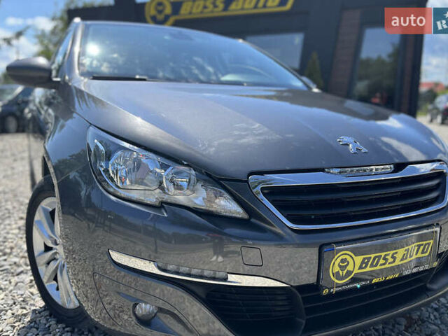 Серый Пежо 308, объемом двигателя 1.56 л и пробегом 195 тыс. км за 9900 $, фото 5 на Automoto.ua