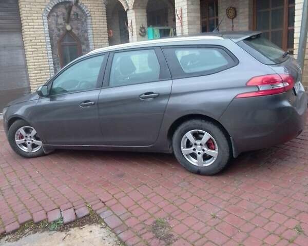 Серый Пежо 308, объемом двигателя 1.56 л и пробегом 160 тыс. км за 8000 $, фото 2 на Automoto.ua