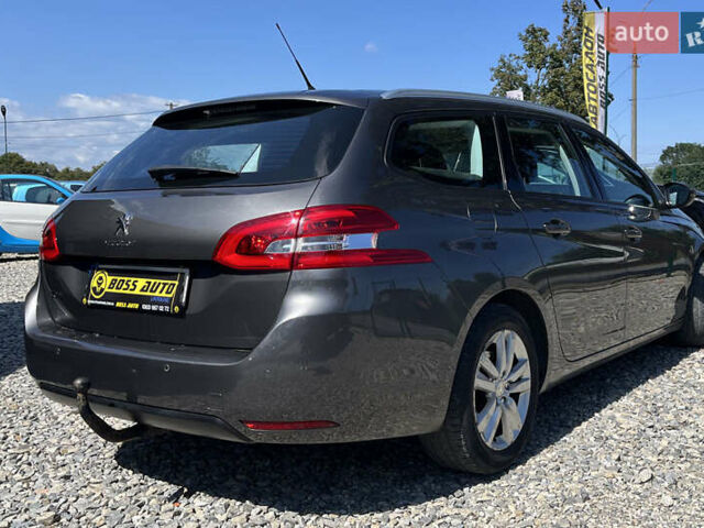 Сірий Пежо 308, об'ємом двигуна 1.56 л та пробігом 195 тис. км за 10700 $, фото 4 на Automoto.ua