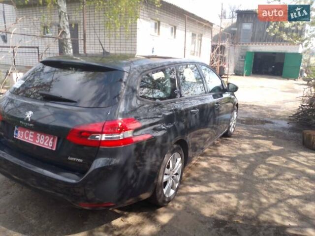 Сірий Пежо 308, об'ємом двигуна 1.6 л та пробігом 180 тис. км за 12500 $, фото 18 на Automoto.ua