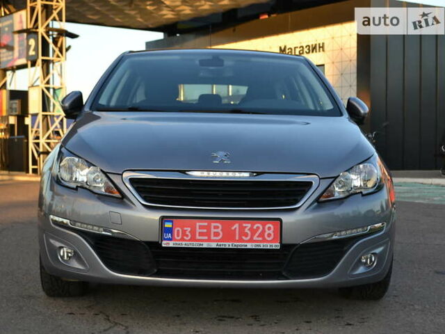 Серый Пежо 308, объемом двигателя 1.6 л и пробегом 244 тыс. км за 9800 $, фото 37 на Automoto.ua