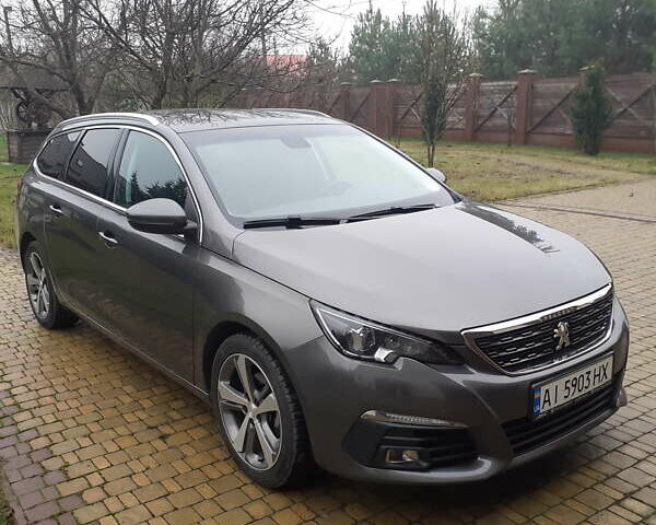 Сірий Пежо 308, об'ємом двигуна 1.6 л та пробігом 81 тис. км за 17800 $, фото 5 на Automoto.ua