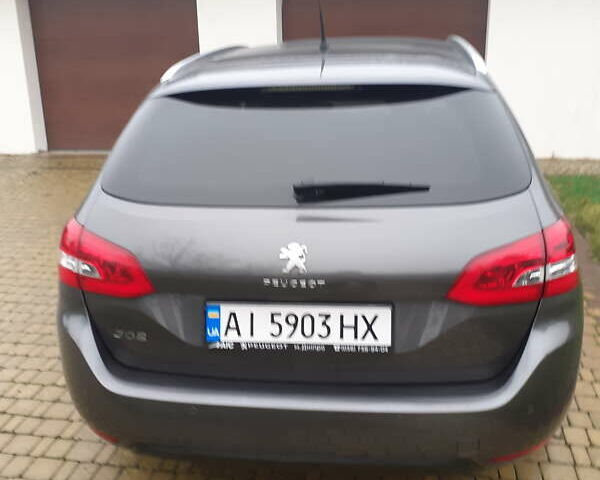 Сірий Пежо 308, об'ємом двигуна 1.6 л та пробігом 81 тис. км за 17800 $, фото 3 на Automoto.ua