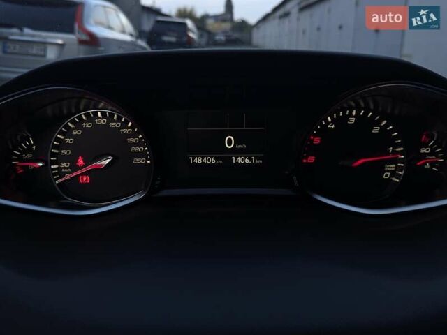 Сірий Пежо 308, об'ємом двигуна 1.5 л та пробігом 148 тис. км за 13600 $, фото 41 на Automoto.ua