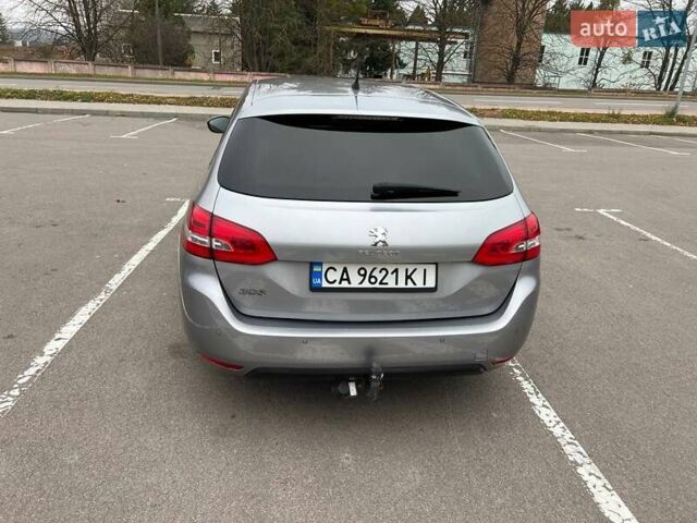 Серый Пежо 308, объемом двигателя 1.5 л и пробегом 155 тыс. км за 13100 $, фото 12 на Automoto.ua