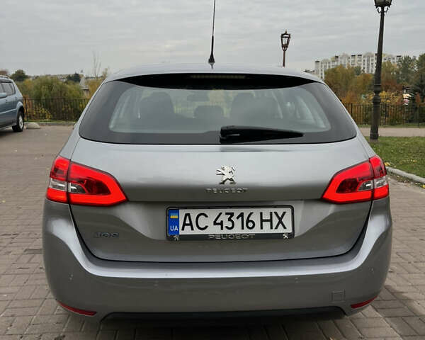 Серый Пежо 308, объемом двигателя 1.5 л и пробегом 206 тыс. км за 11900 $, фото 6 на Automoto.ua