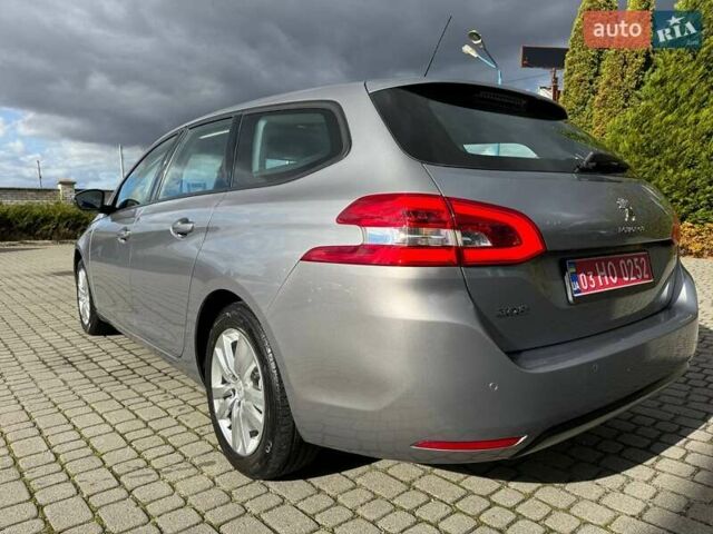 Сірий Пежо 308, об'ємом двигуна 1.5 л та пробігом 133 тис. км за 13399 $, фото 15 на Automoto.ua