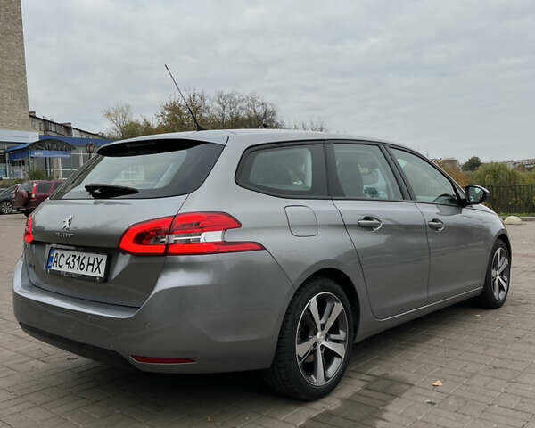 Серый Пежо 308, объемом двигателя 1.5 л и пробегом 206 тыс. км за 11900 $, фото 4 на Automoto.ua