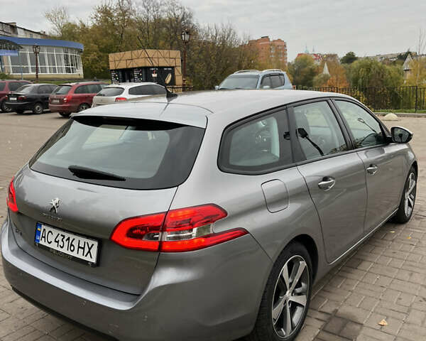 Серый Пежо 308, объемом двигателя 1.5 л и пробегом 206 тыс. км за 11900 $, фото 5 на Automoto.ua