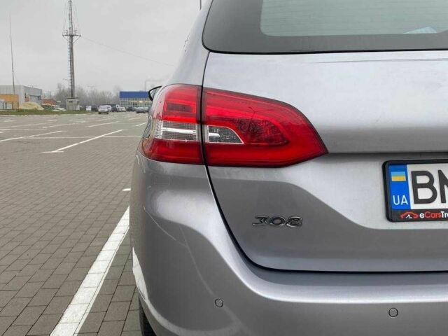 Серый Пежо 308, объемом двигателя 1.5 л и пробегом 155 тыс. км за 13200 $, фото 11 на Automoto.ua