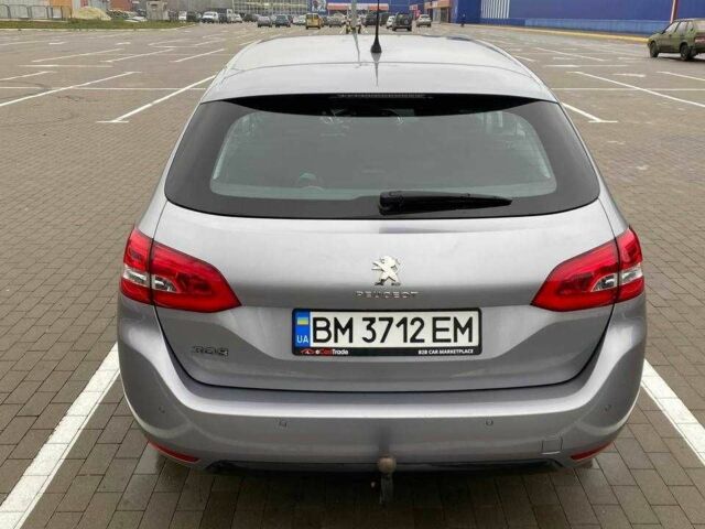 Серый Пежо 308, объемом двигателя 1.5 л и пробегом 155 тыс. км за 13200 $, фото 14 на Automoto.ua