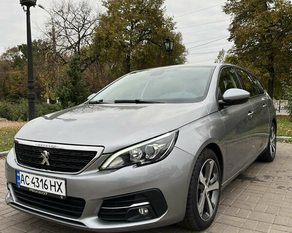 Серый Пежо 308, объемом двигателя 1.5 л и пробегом 206 тыс. км за 11900 $, фото 1 на Automoto.ua