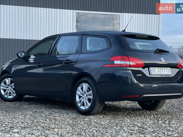 Сірий Пежо 308, об'ємом двигуна 1.5 л та пробігом 166 тис. км за 12650 $, фото 21 на Automoto.ua