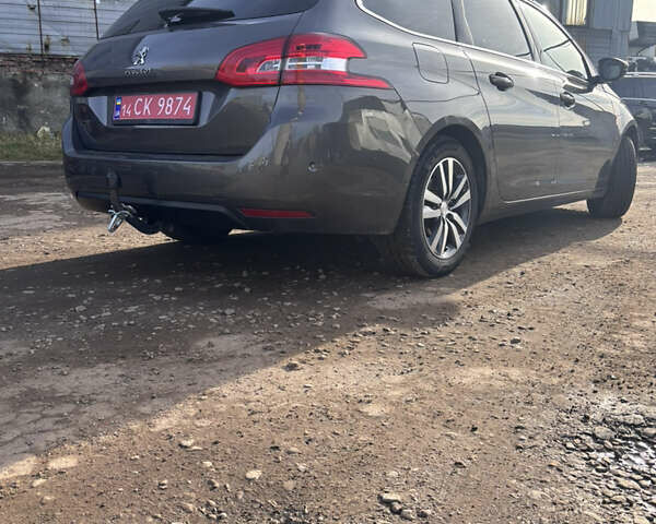 Серый Пежо 308, объемом двигателя 1.5 л и пробегом 168 тыс. км за 15300 $, фото 24 на Automoto.ua