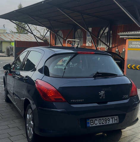Синий Пежо 308, объемом двигателя 1.6 л и пробегом 232 тыс. км за 4999 $, фото 1 на Automoto.ua