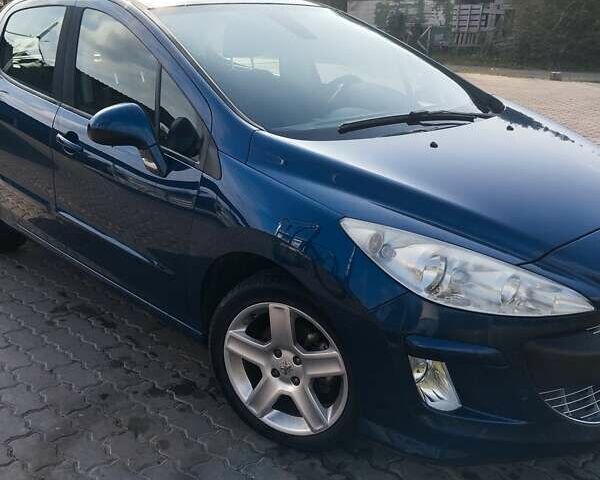 Синий Пежо 308, объемом двигателя 1.6 л и пробегом 206 тыс. км за 4600 $, фото 9 на Automoto.ua