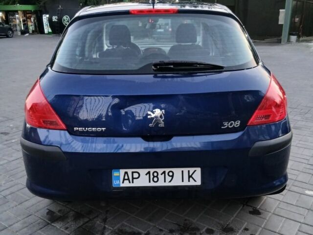 Синий Пежо 308, объемом двигателя 1.6 л и пробегом 150 тыс. км за 4800 $, фото 3 на Automoto.ua