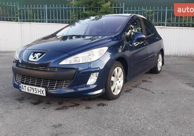 Синій Пежо 308, об'ємом двигуна 1.62 л та пробігом 122 тис. км за 5400 $, фото 10 на Automoto.ua