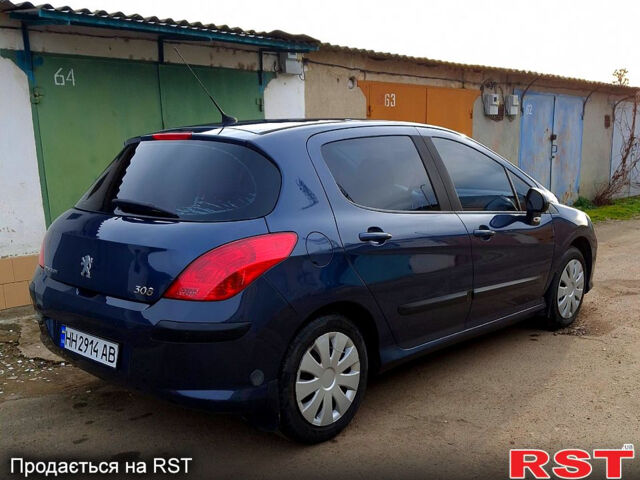 Синий Пежо 308, объемом двигателя 1.6 л и пробегом 164 тыс. км за 4600 $, фото 6 на Automoto.ua