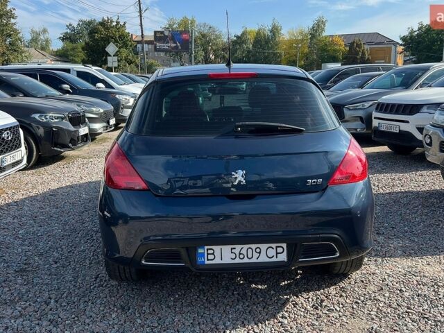 Синий Пежо 308, объемом двигателя 1.6 л и пробегом 200 тыс. км за 5200 $, фото 6 на Automoto.ua