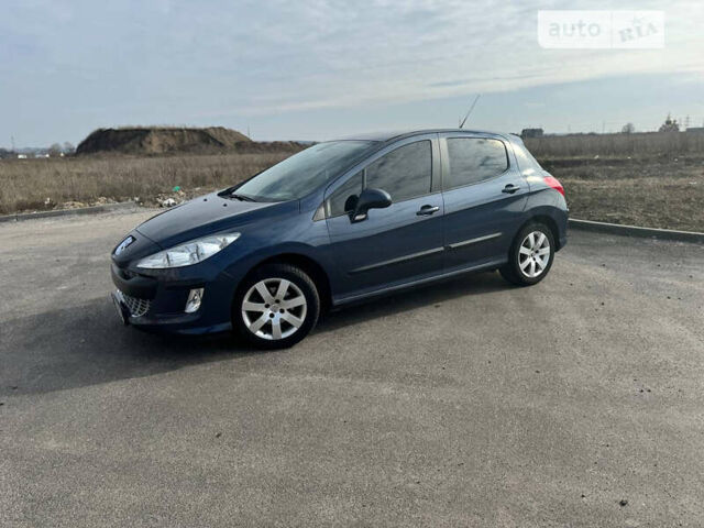 Синий Пежо 308, объемом двигателя 1.6 л и пробегом 85 тыс. км за 6900 $, фото 1 на Automoto.ua