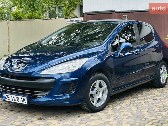 Синий Пежо 308, объемом двигателя 1.6 л и пробегом 231 тыс. км за 4850 $, фото 1 на Automoto.ua