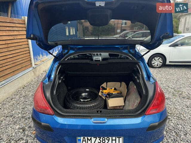 Синій Пежо 308, об'ємом двигуна 1.6 л та пробігом 222 тис. км за 3500 $, фото 11 на Automoto.ua