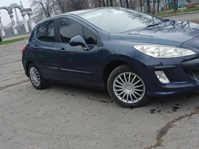 Синий Пежо 308, объемом двигателя 1.6 л и пробегом 252 тыс. км за 5000 $, фото 3 на Automoto.ua