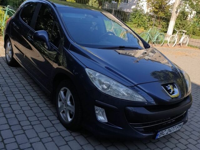 Синий Пежо 308, объемом двигателя 1.6 л и пробегом 236 тыс. км за 4400 $, фото 1 на Automoto.ua