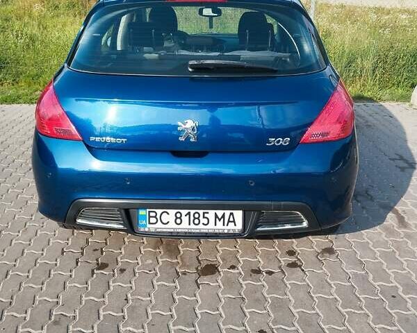 Синий Пежо 308, объемом двигателя 1.6 л и пробегом 206 тыс. км за 4600 $, фото 7 на Automoto.ua