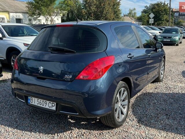 Синий Пежо 308, объемом двигателя 1.6 л и пробегом 200 тыс. км за 5200 $, фото 7 на Automoto.ua
