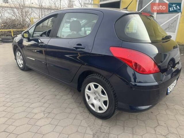 Синий Пежо 308, объемом двигателя 1.6 л и пробегом 225 тыс. км за 5500 $, фото 14 на Automoto.ua