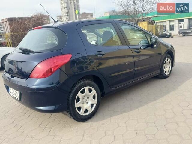 Синий Пежо 308, объемом двигателя 1.6 л и пробегом 225 тыс. км за 5500 $, фото 4 на Automoto.ua